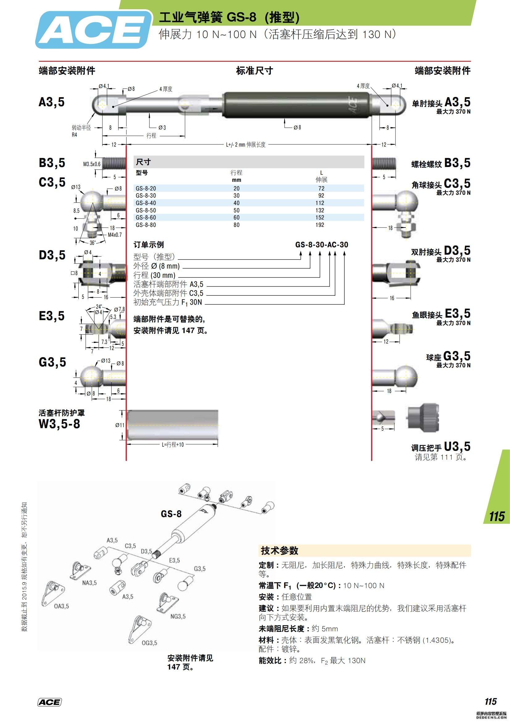 ACE緩沖器